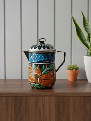 Aluminium Handpainted Mug Pattachitra Bengal